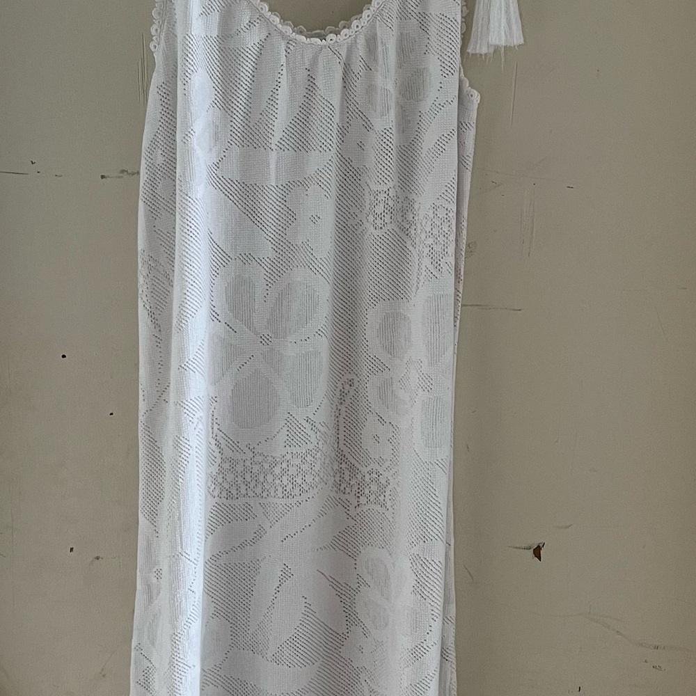Aerie white lace, cover-up size medium